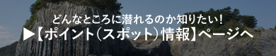 どんなところに潜れるのか知りたい！ ポイント情報 ページヘ